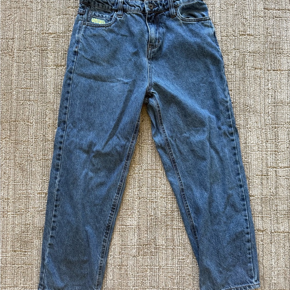 Empyre Dark Blue Loose Fit Denim Jeans